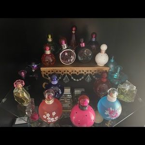 Various Britney Spears perfumes